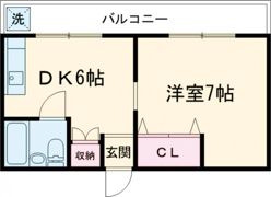 うずまさハイツの間取り画像