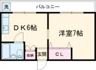 うずまさハイツの間取り画像