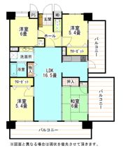 アメニティ企救丘Ⅰの間取り画像