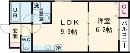 Maison du Calmeの間取り画像