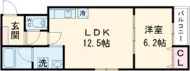 Maison du Calmeの間取り画像