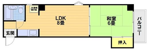 サンハイツ西京極の間取り画像