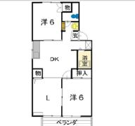 メゾンプレシオAの間取り画像