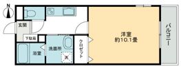 フォブール林町の間取り画像