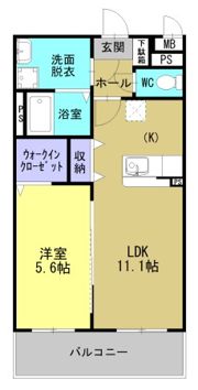 サラフォレスト中央の間取り画像