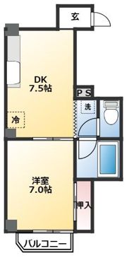 合田ビルの間取り画像