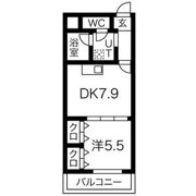 ジェルメ城陽の間取り画像