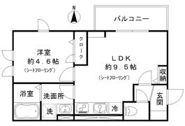 MOCXION桃山の間取り画像