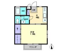 コンフォート城見の間取り画像