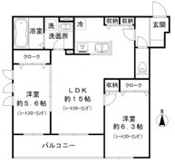 MOCXION桃山の間取り画像