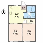 カサベルデ?Eの間取り画像