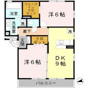 オオセンド東雲の間取り画像