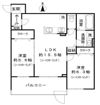 MOCXION桃山の間取り画像