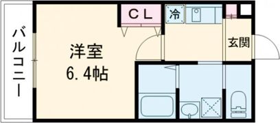 ALEGRIA津久野Southの間取り画像