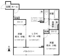 MOCXION桃山の間取り画像