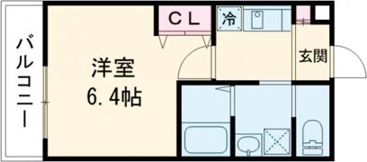 ALEGRIA津久野Southの間取り画像