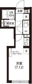 レピュア南大井レジデンスの間取り画像