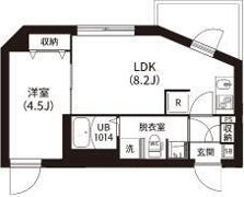 レピュア南大井レジデンスの間取り画像