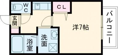セジュールIMAIの間取り画像