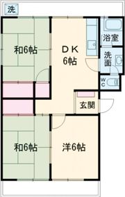 中筋マンションの間取り画像