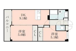 ピアネータ東熊本Ⅱの間取り画像