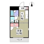 春日ハイツの間取り画像