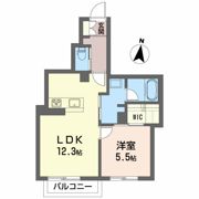 ブランノワール開成の間取り画像