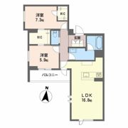 Alflat梅田町の間取り画像
