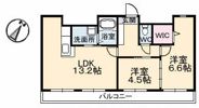 C．C．COURT五日市駅前の間取り画像