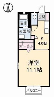 クレスト22 C棟の間取り画像
