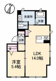グランベレオ蔵王の間取り画像