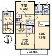 ヴィラーチェ N Ⅰ棟の間取り画像