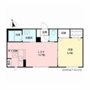 シャーメゾン アムール A棟の間取り画像