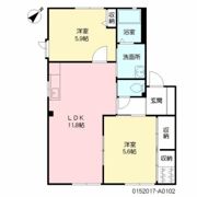 メイプルガーデン和井田 A棟の間取り画像