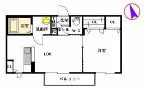サングレコ61の間取り画像