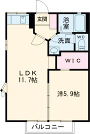 サンセベリア三佐の間取り画像