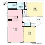 シャルマンメゾン大川 A棟の間取り画像