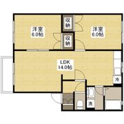 パーシモンタウンBの間取り画像