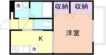サンハイツの間取り画像