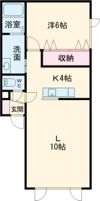 CIGAL旭町の間取り画像