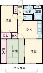 サンフラワーの間取り画像
