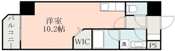 HKマンション上熊本の間取り画像