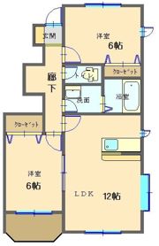 ベルマタンBの間取り画像