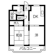 マンションカズの間取り画像