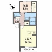 KⅢの間取り画像