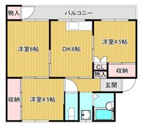 ヴィラナリー上越Vの間取り画像