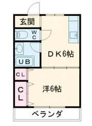 アクセスコートⅡの間取り画像