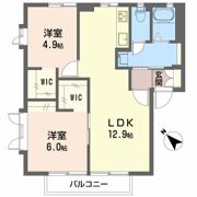 パストラルハイム Bの間取り画像