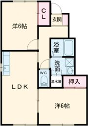 ハミングタウンAの間取り画像
