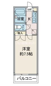 ハウスサンライズの間取り画像